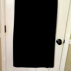 Ankle length skirt, dark navy, XL